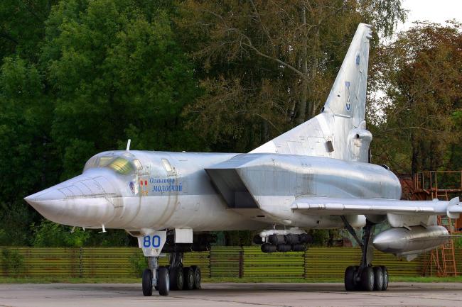 Ту-22М3 "Олександр Молодчий" Backfire-C —"Зворотній спалах-С", бомбардувальник, носій ядерної зброї.
